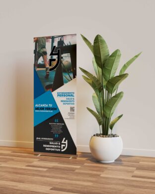 Rollup 4D Rendimiento Deportivo & Salud