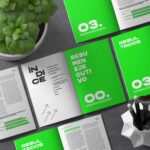 Mockup proyecto La Lucha contra el cambio climático para la Fundación COTEC