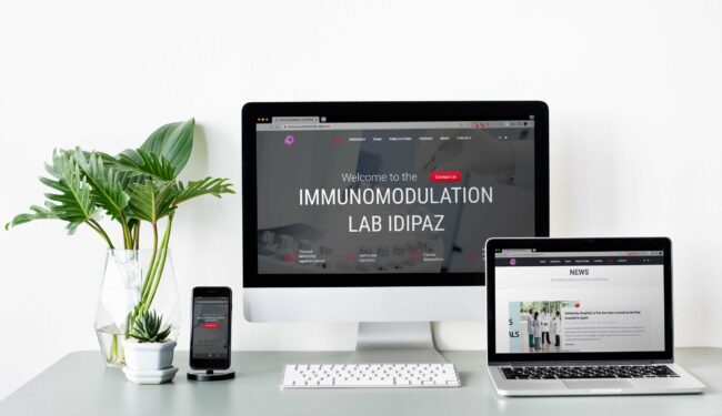 Mockup Immunomodulation Lab