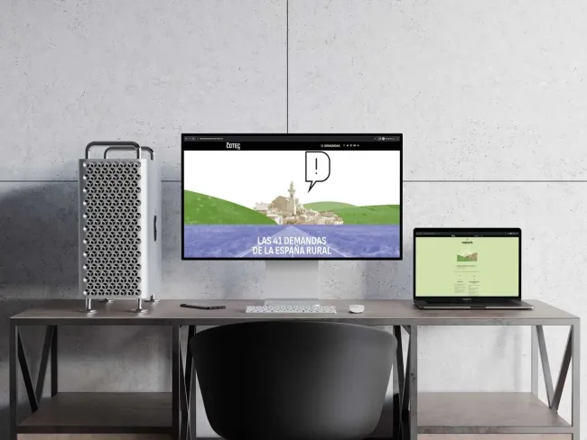 Mockup Demandas de la España Rural